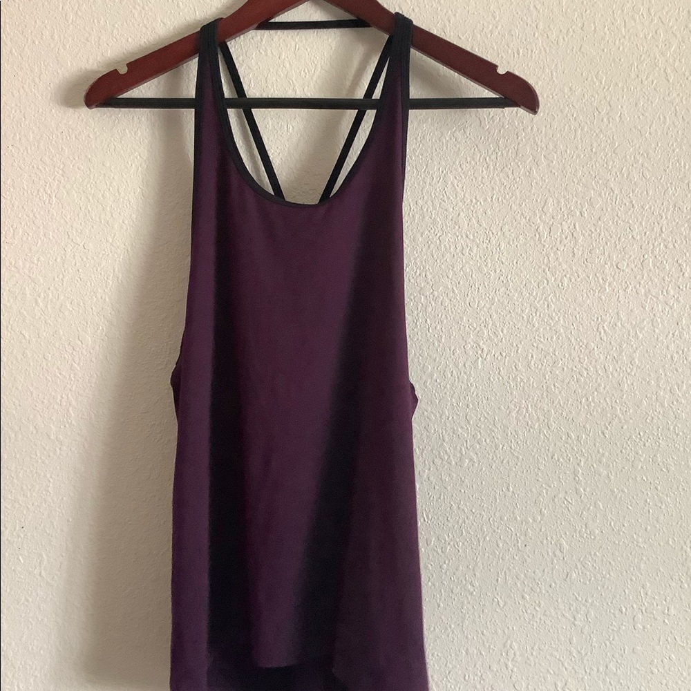 Adidas Maroon Racerback Tank